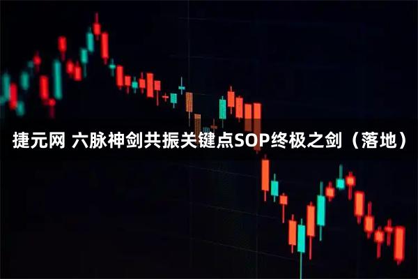 捷元网 六脉神剑共振关键点SOP终极之剑（落地）
